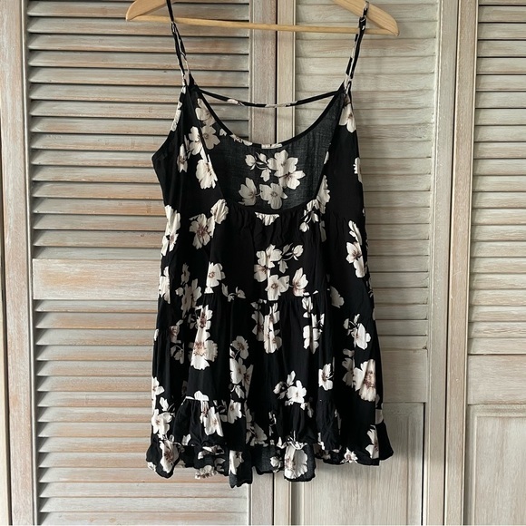Brandy MELVILLE jada dress floral flowy adjustable straps and low back size: OS - Picture 5 of 6